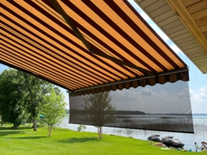 Custom Porches PW - Standard Premiers with Drop Shades (1)