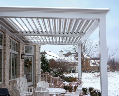 LouveRoof-white-crown-molding-scaled