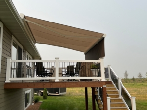 Phil Warren - Beige Solar Eclipse with Drop Shade -1